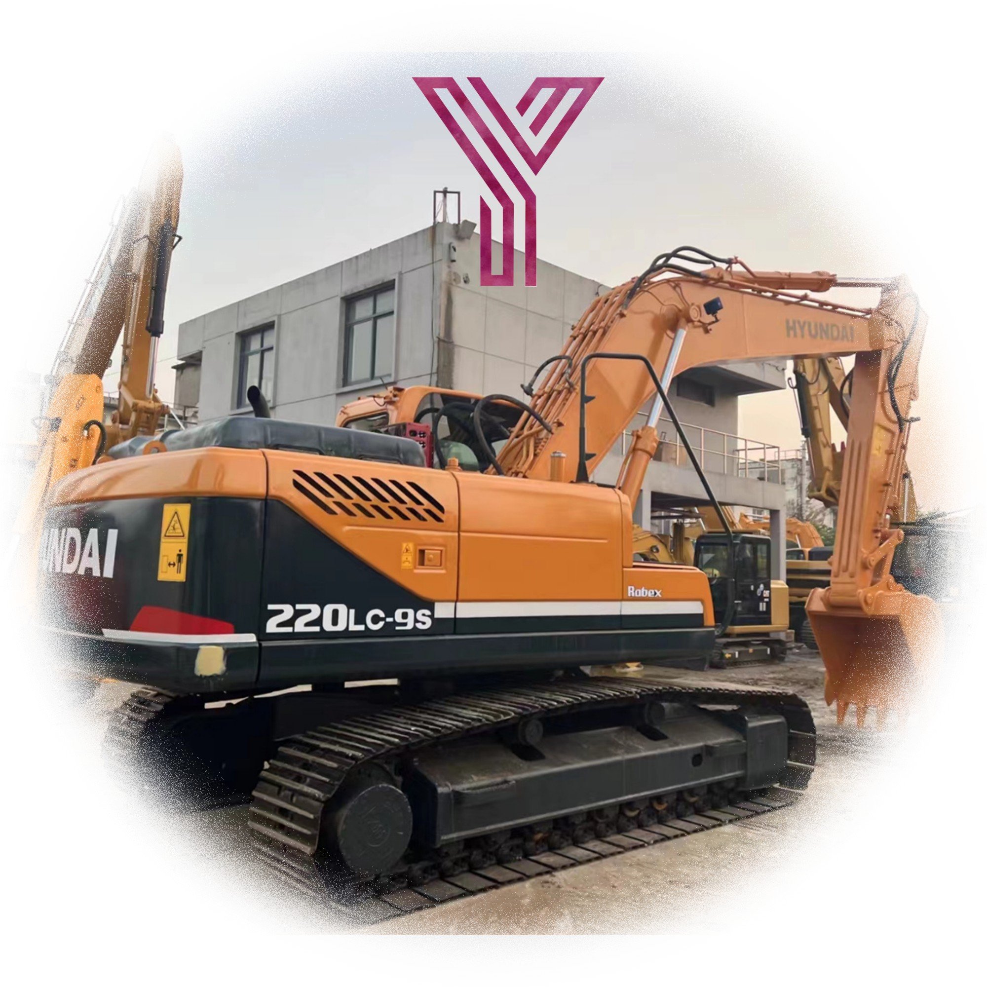 Hyundai 220 Excavator Good Quality South Korea 22 Ton 220-9 220lc-9s Durable Provided Used Engineering Construction Machinery