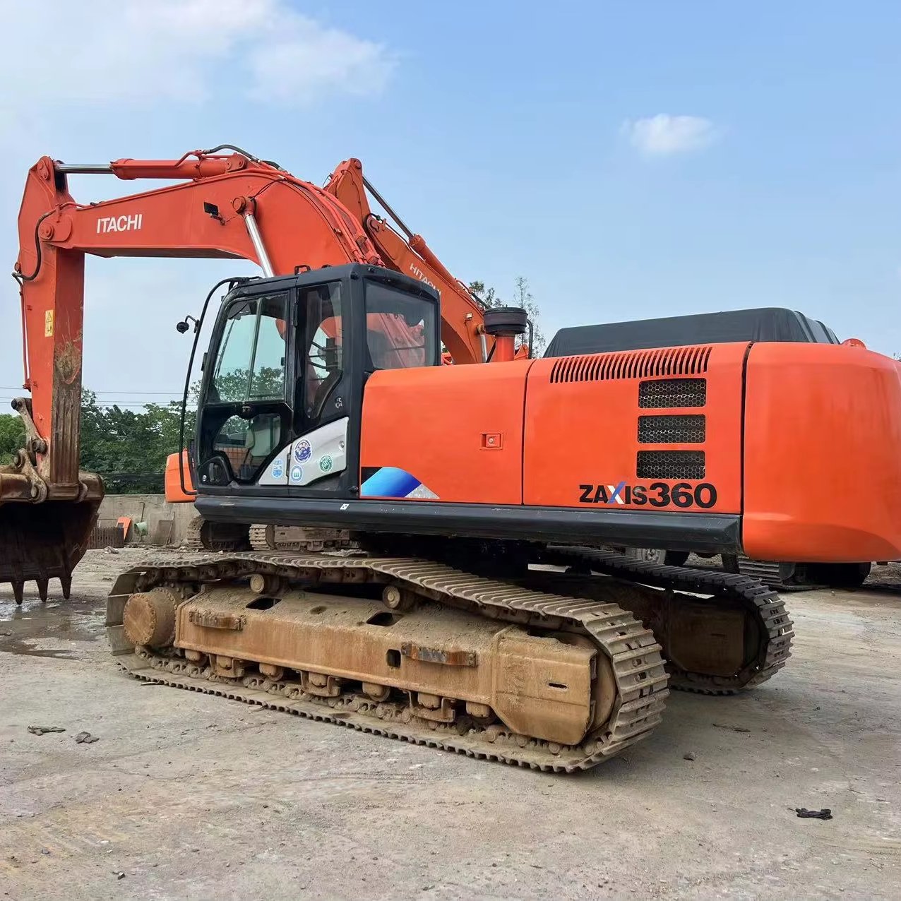 second hand excavator Used HITACHI ZAXIS 360-5G in good condition Japan import used excavator for sale