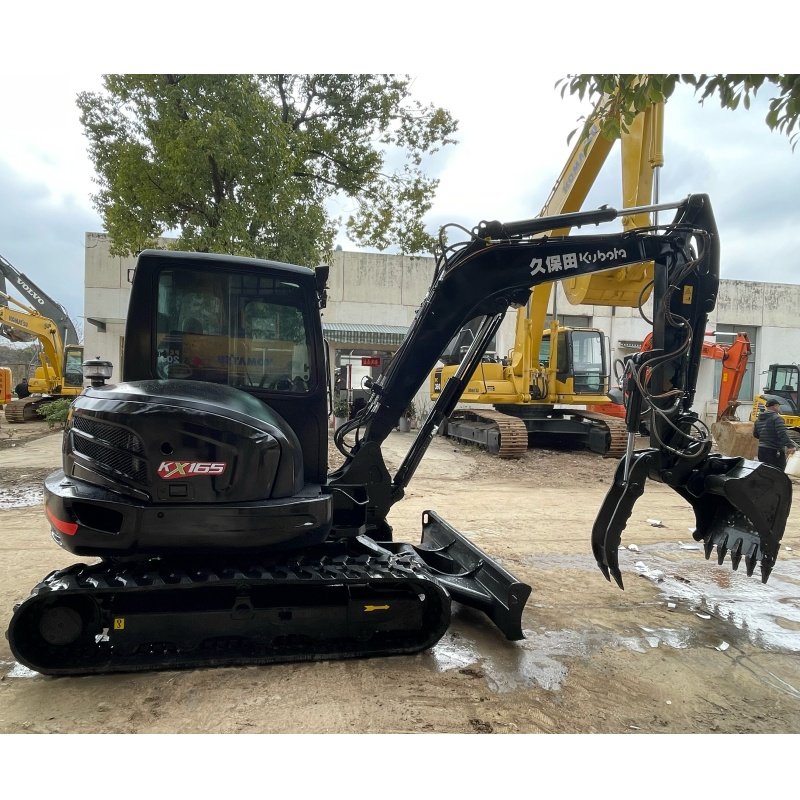 Fairly New Good Quality Used Excavator Kubota KX165 Hydraulic Crawler Small Mini Digger Machine