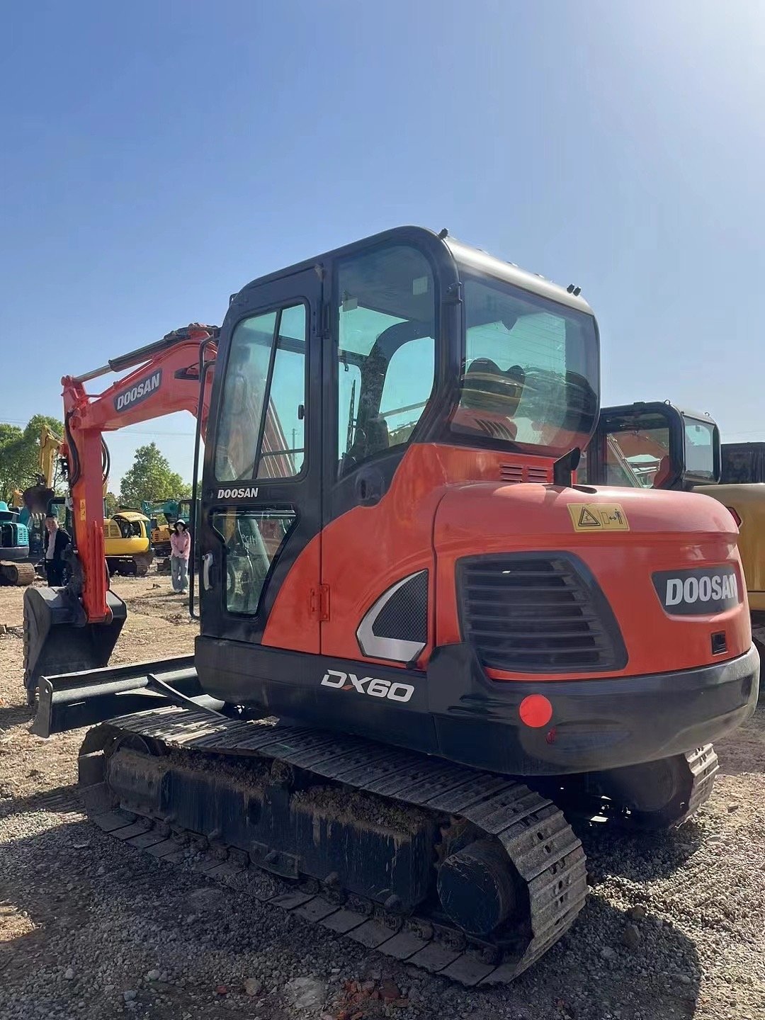 Construction machinery DOOSAN 60 excavator with cheap price and good quality