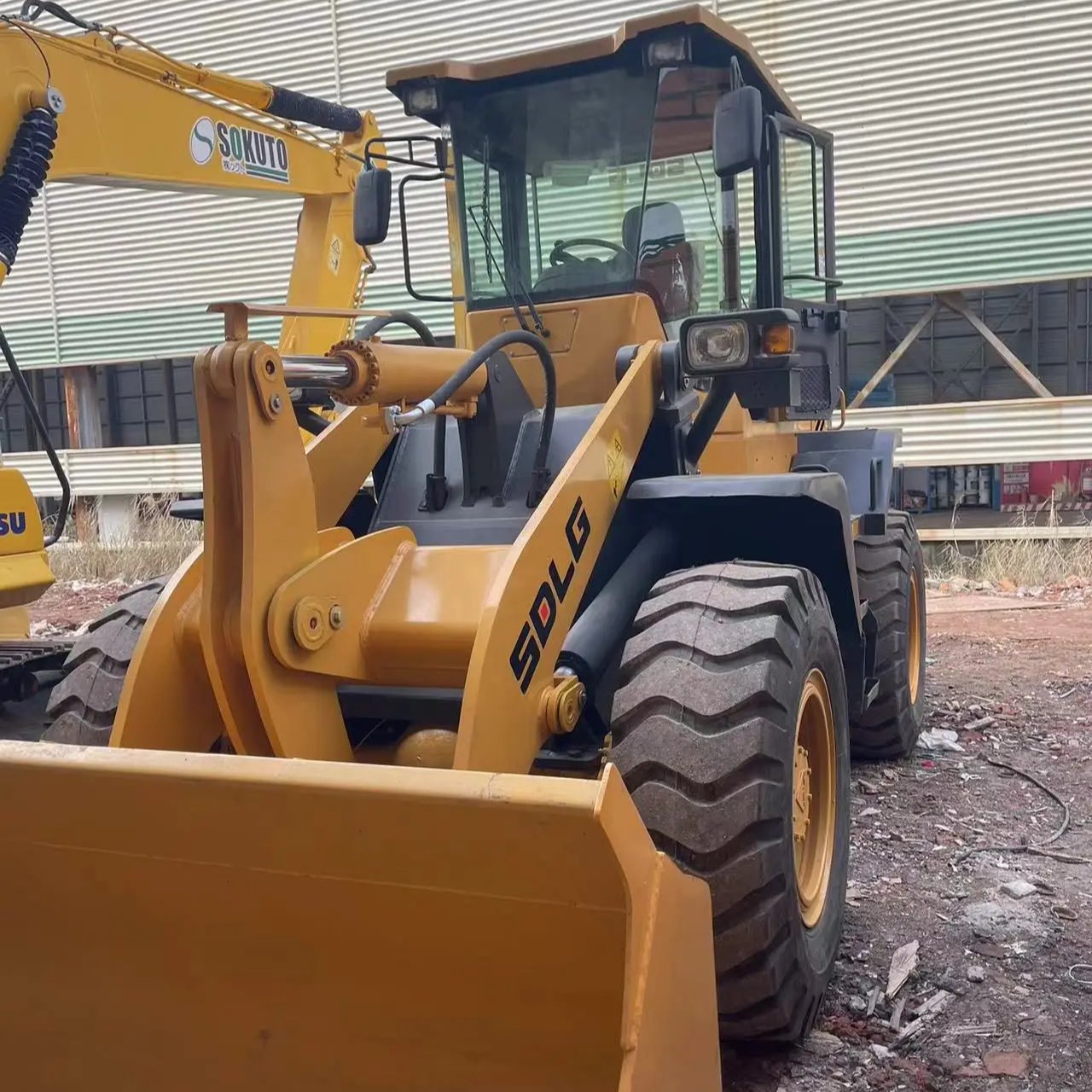 Original China Used Wheel Loader LG936L Used Front End Loader Construction Machinery sdlg936