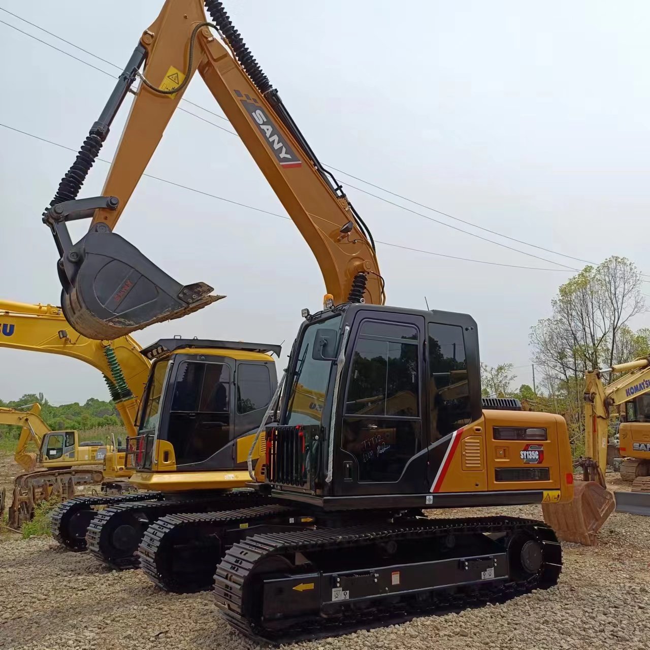 Sany excavator for sale High quality Sany 13 Ton Second Hand Excavator Sy135c pro Multi-Function