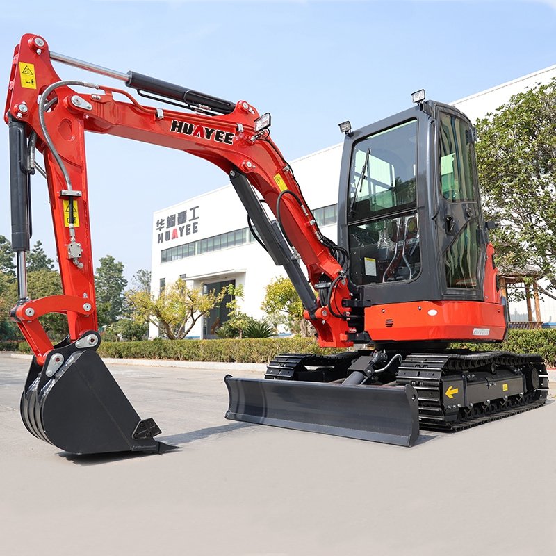  Mini Excavator 3.5 Ton EPA Farm Used New Crawler Digger Kubota Engine Small Excavators 1 Ton 2 Ton Machine Prices