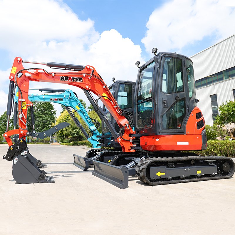  Mini Excavator 3.5 Ton EPA Farm Used New Crawler Digger Kubota Engine Small Excavators 1 Ton 2 Ton Machine Prices