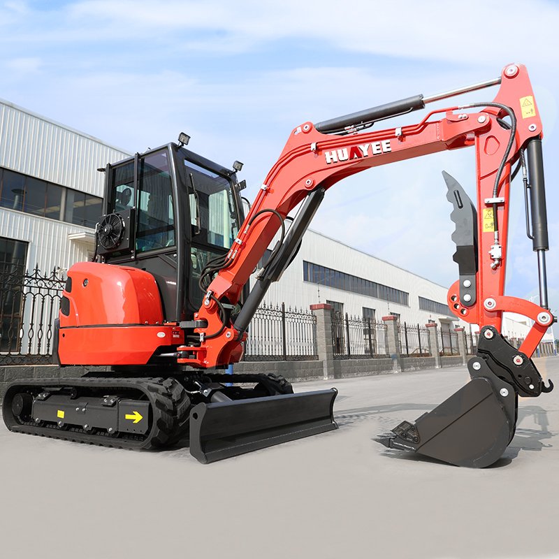  Mini Excavator 3.5 Ton EPA Farm Used New Crawler Digger Kubota Engine Small Excavators 1 Ton 2 Ton Machine Prices