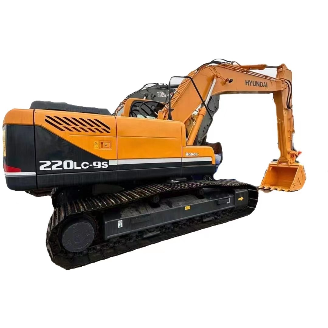 Powerful and Efficient 90% new famous brand efficient Hyundai excavator machine construction equipment used machinery Hyundai220