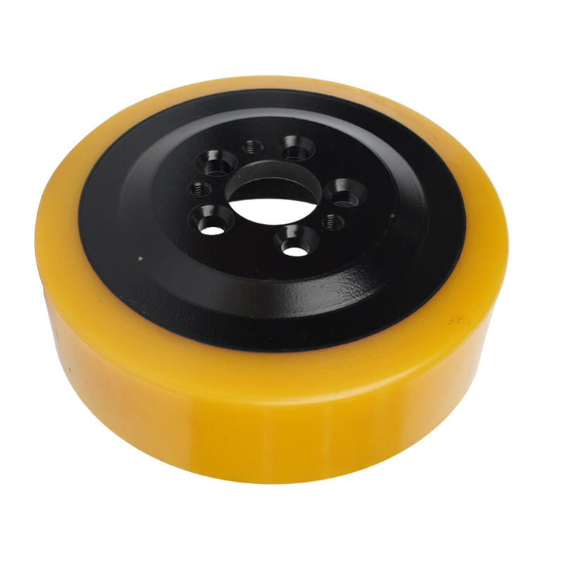 Factory directly electric forklift truck polyurethane tire Size 230*75/82*45-5 holesDrive Wheel truck tire forklift tyre