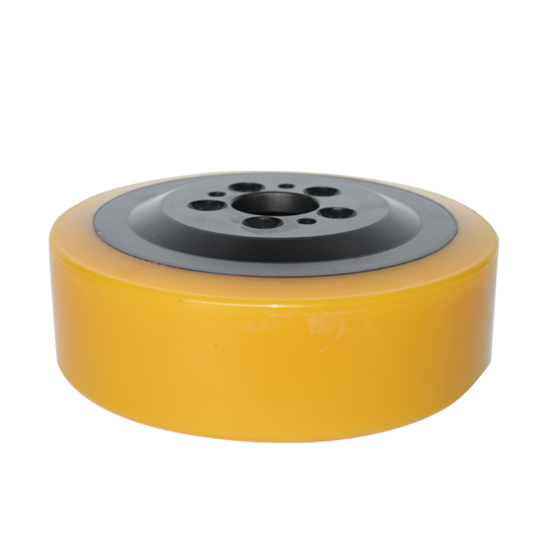 Factory directly electric forklift truck polyurethane tire Size 230*75/82*45-5 holesDrive Wheel truck tire forklift tyre