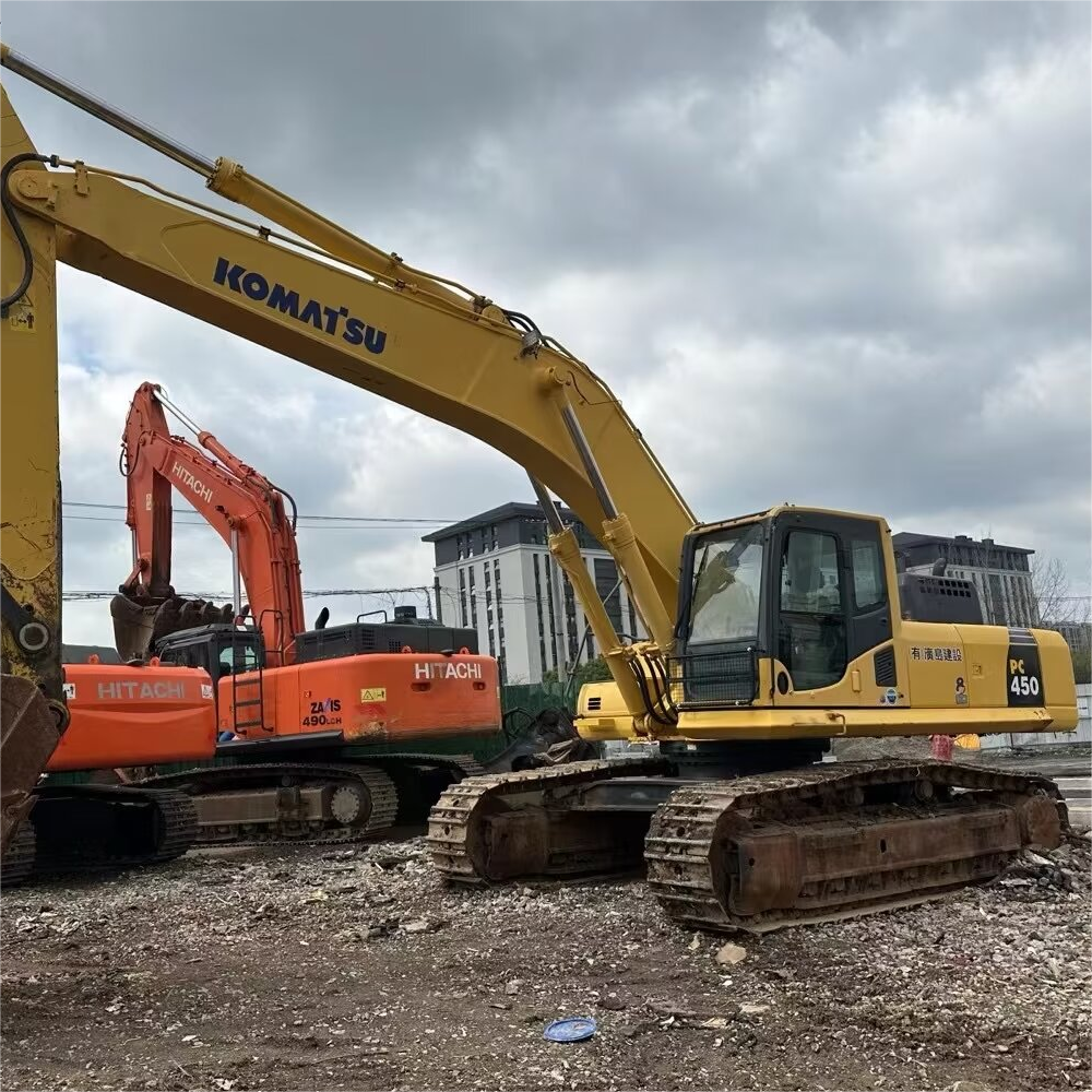 Used construction equipment Komatsu 450-8 crawler excavator machine Japan used excavator for sale