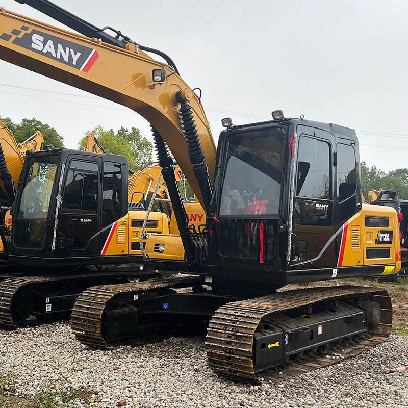 Used Sany SY135 Crawler Excavator Earth Digger Machine China Second Hand with Core Motor Component Excavator for Sale