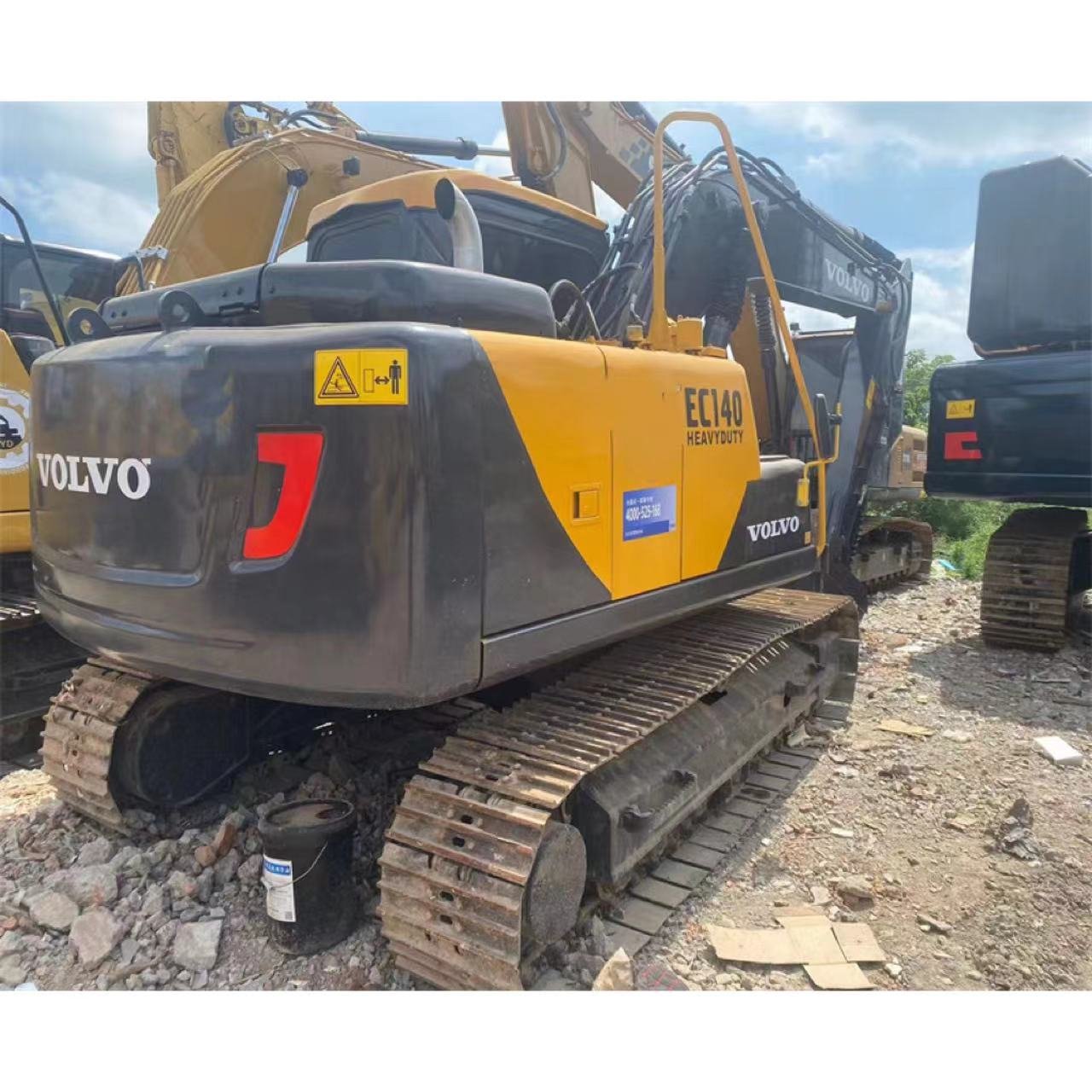 Original Volvo EC140 Used Excavator Volvo Second Hand Volvo 14 Ton Construction Equipment Machine for Sale
