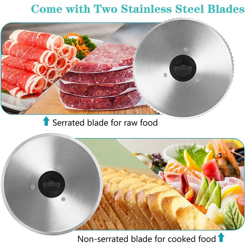 Household stainless steel frozen meat slicer machine Mini Automatic food slicer Electric meat cutter machine