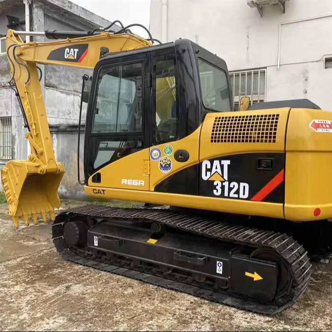 second-hand excavator Cat 312 Used Caterpillar 312D 315 320 Excavator Medium Excavator Construction Machine on sale