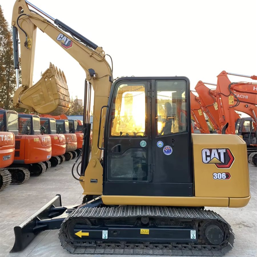 used CAT crawler excavator construction machinery CAT 306 305 306e2 307 secondhand used construction machinery for sale