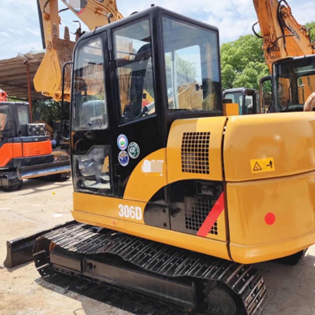 Japanese original CAT 306 used Caterpillar excavator with high quality for hot sale 6 ton second-hand machine