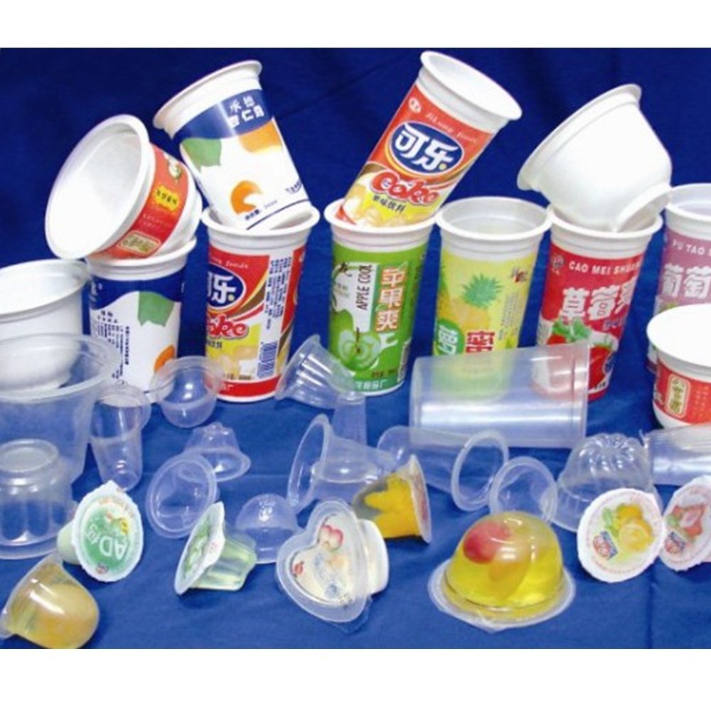 Disposable plastic cup manufacturing machinery small plastic cup making machine THERMOFORMING MACHINE