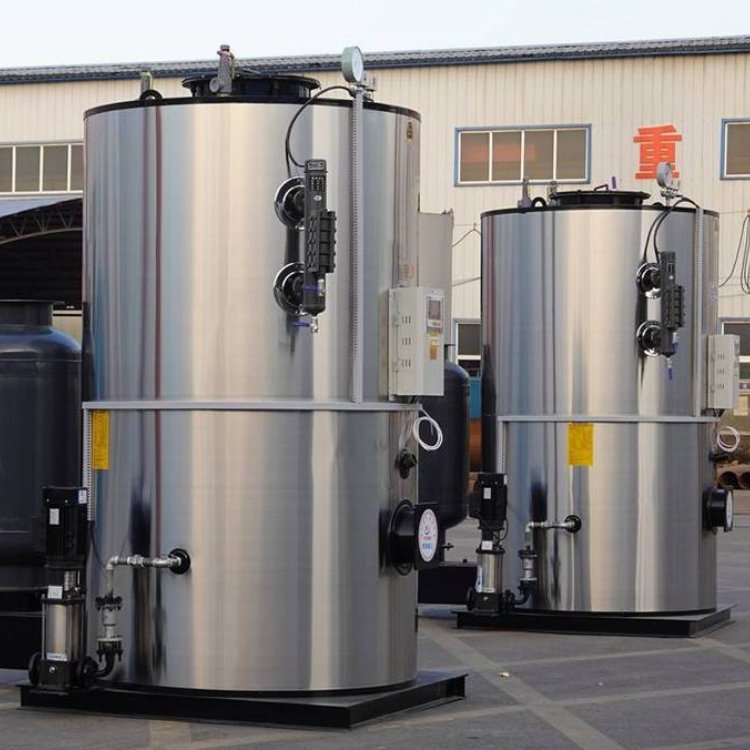 Vertical 500Kg Superheated Natural Gas Boilers Oil Gas Fired Steam Generator Boiler Used For Chocolate Candy Making Machine