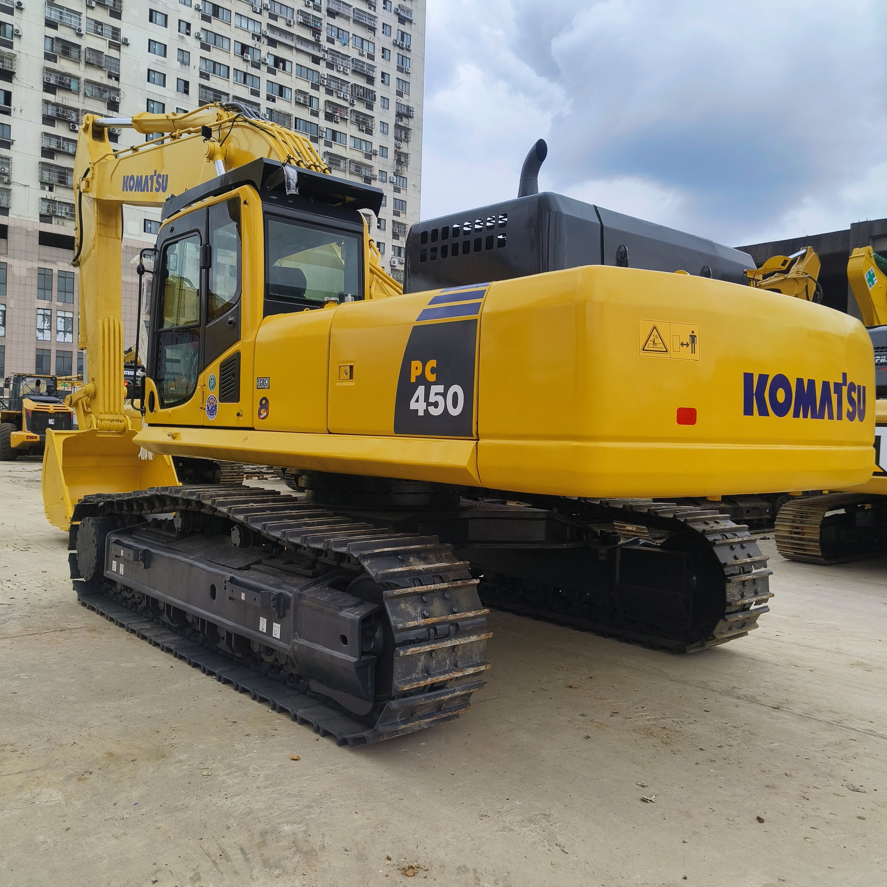 45 Ton Excavator Large Original Crawler Earth Moving Machine Used Good Condition Komatsu PC450-8 Pump Motor Gear Gearbox