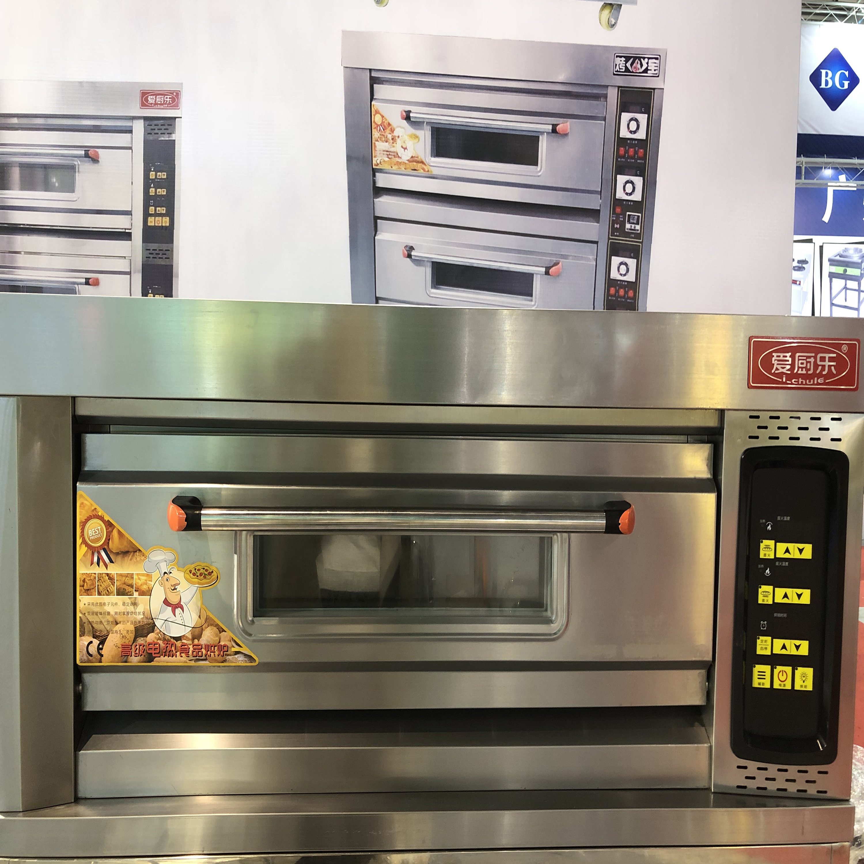 1 deck 1 tray oven small deck oven Used industrial oven price