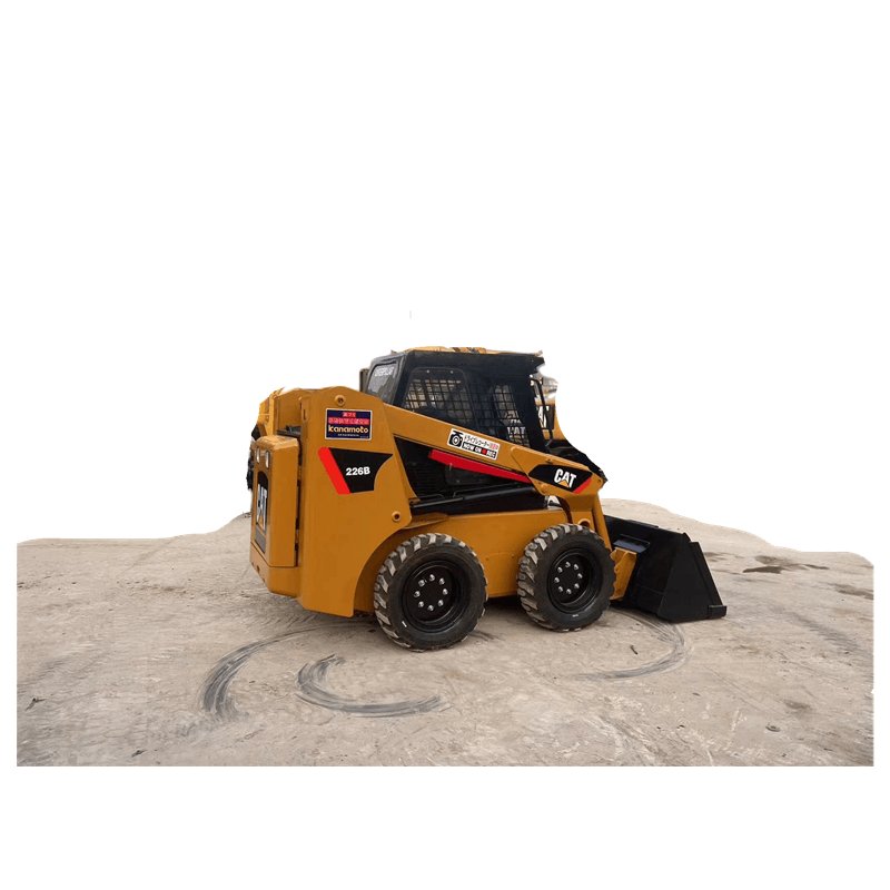 Japan low price 90% new mini second-hand good performance caterpillar cat 226B loading machine