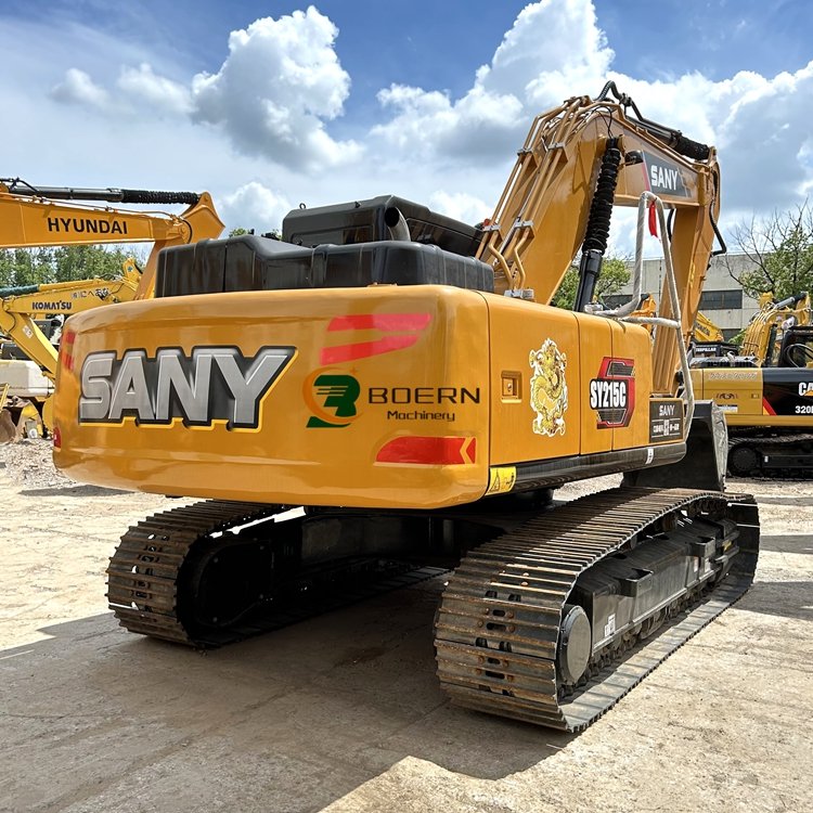 Used original Sany excavators sy215c excavators excavator machine 215 second hand in Shanghai
