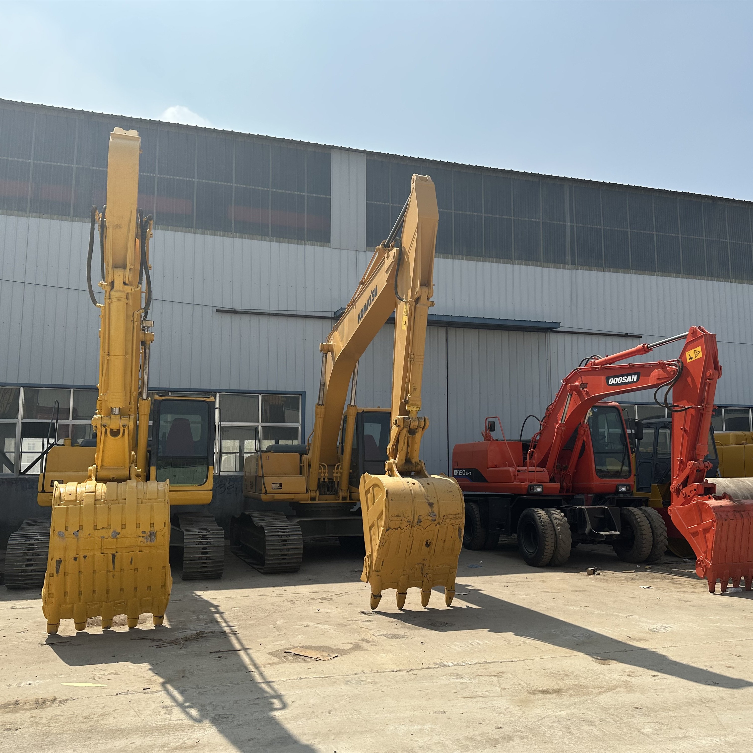 Construction Machinery Parts 320B 320C 330C 330D Used Excavators Earth-moving Machinery