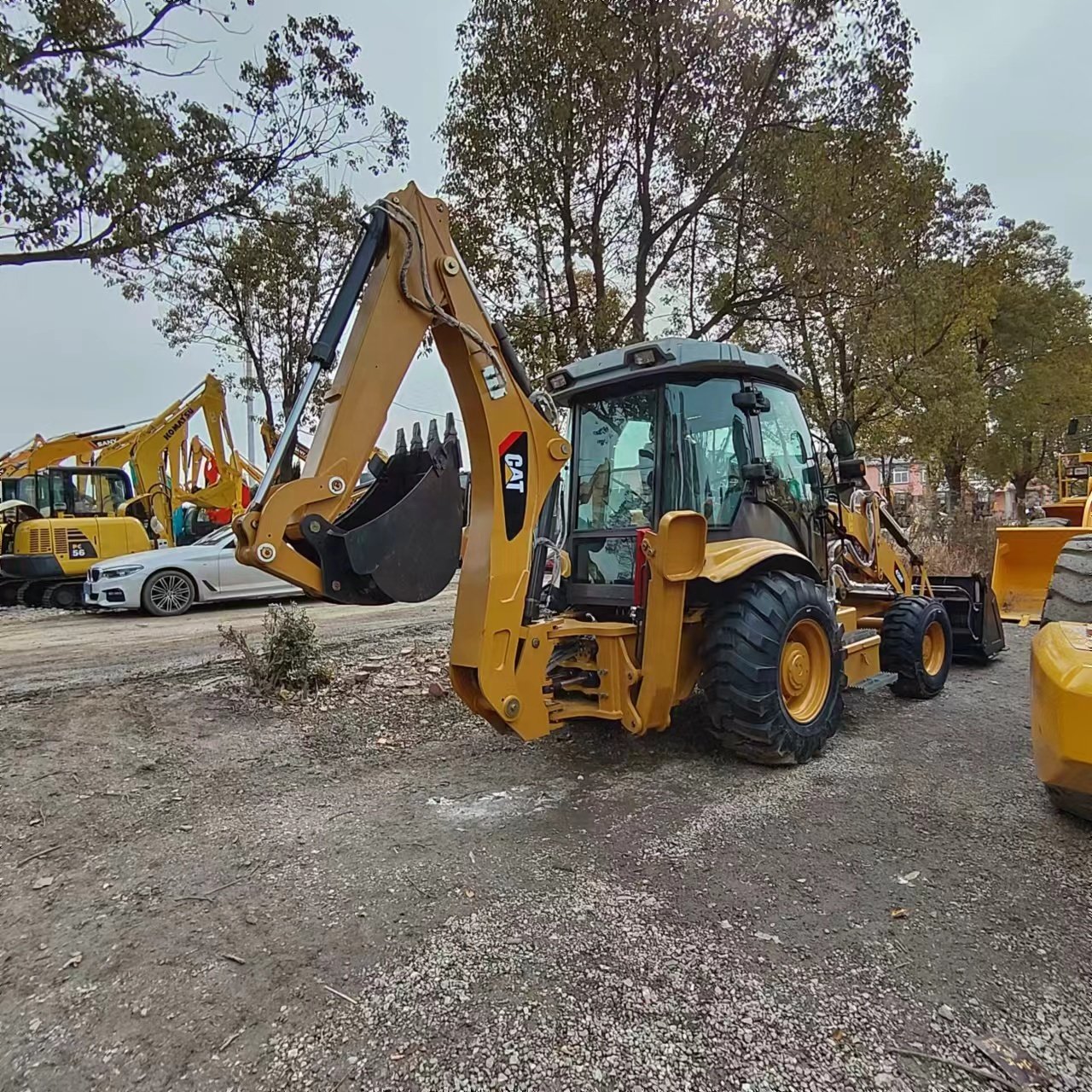 hot selling Cat420F used caterpillar backhoe loader original construction machinery Cat420f used loaders