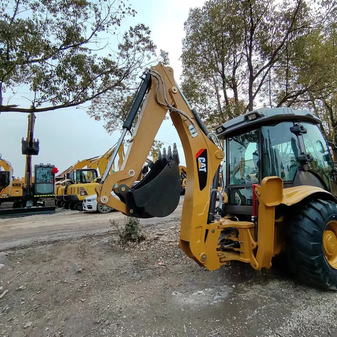 hot selling Cat420F used caterpillar backhoe loader original construction machinery Cat420f used loaders