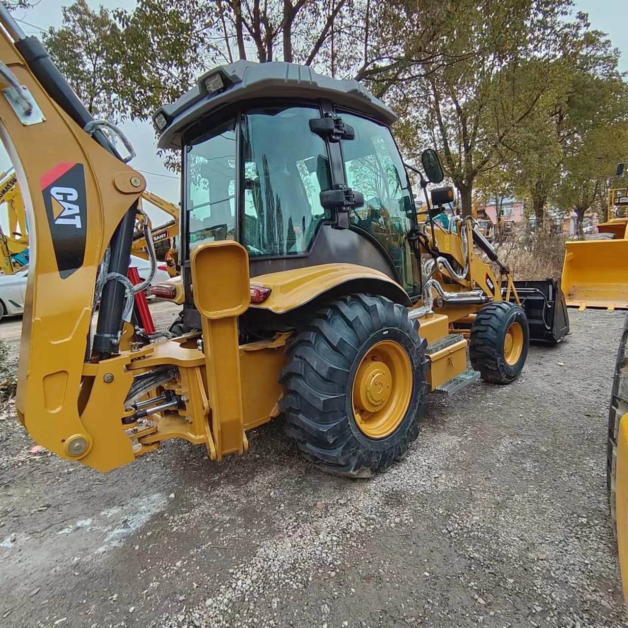 hot selling Cat420F used caterpillar backhoe loader original construction machinery Cat420f used loaders
