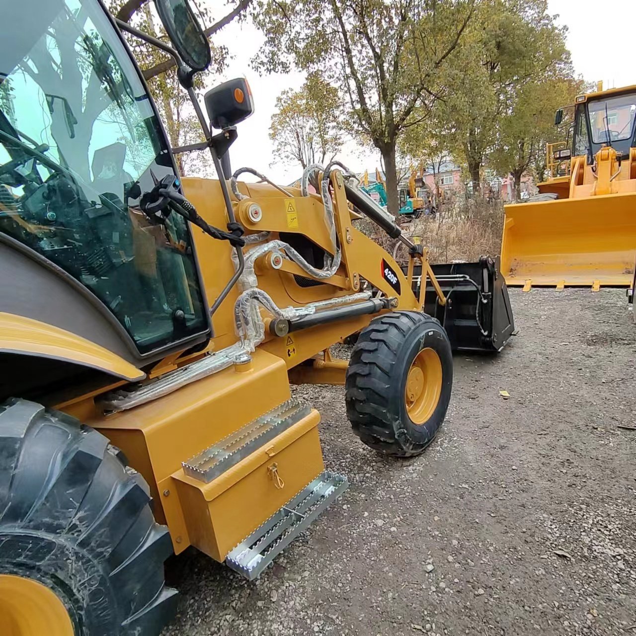 hot selling Cat420F used caterpillar backhoe loader original construction machinery Cat420f used loaders