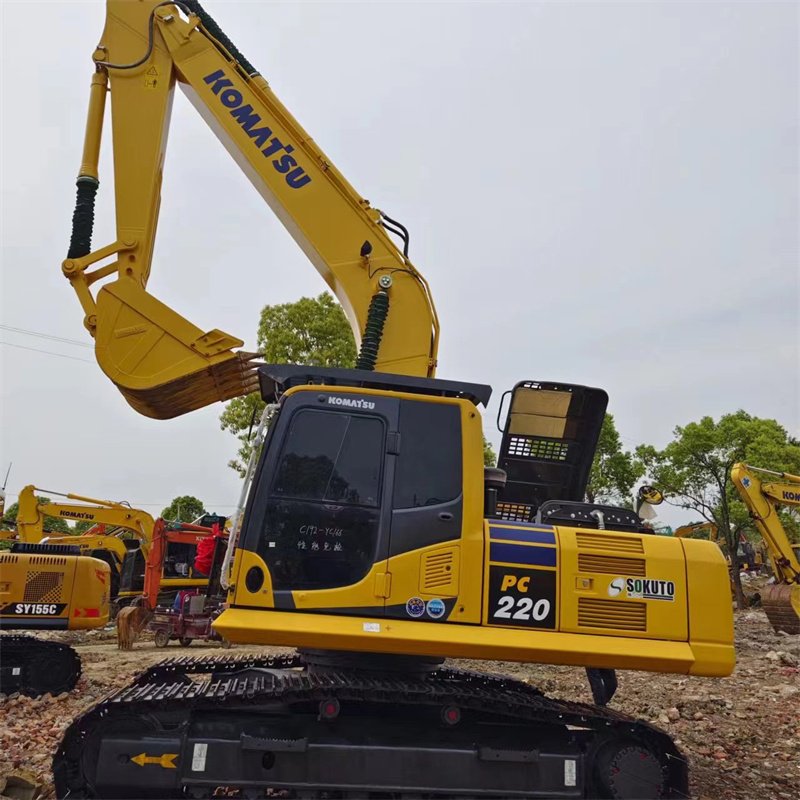 Hot selling construction equipment used machinery used PC220-8 excavator machine Japan Komatsu excavator PC200-8