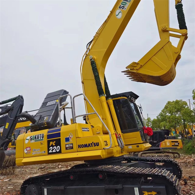 Hot selling construction equipment used machinery used PC220-8 excavator machine Japan Komatsu excavator PC200-8
