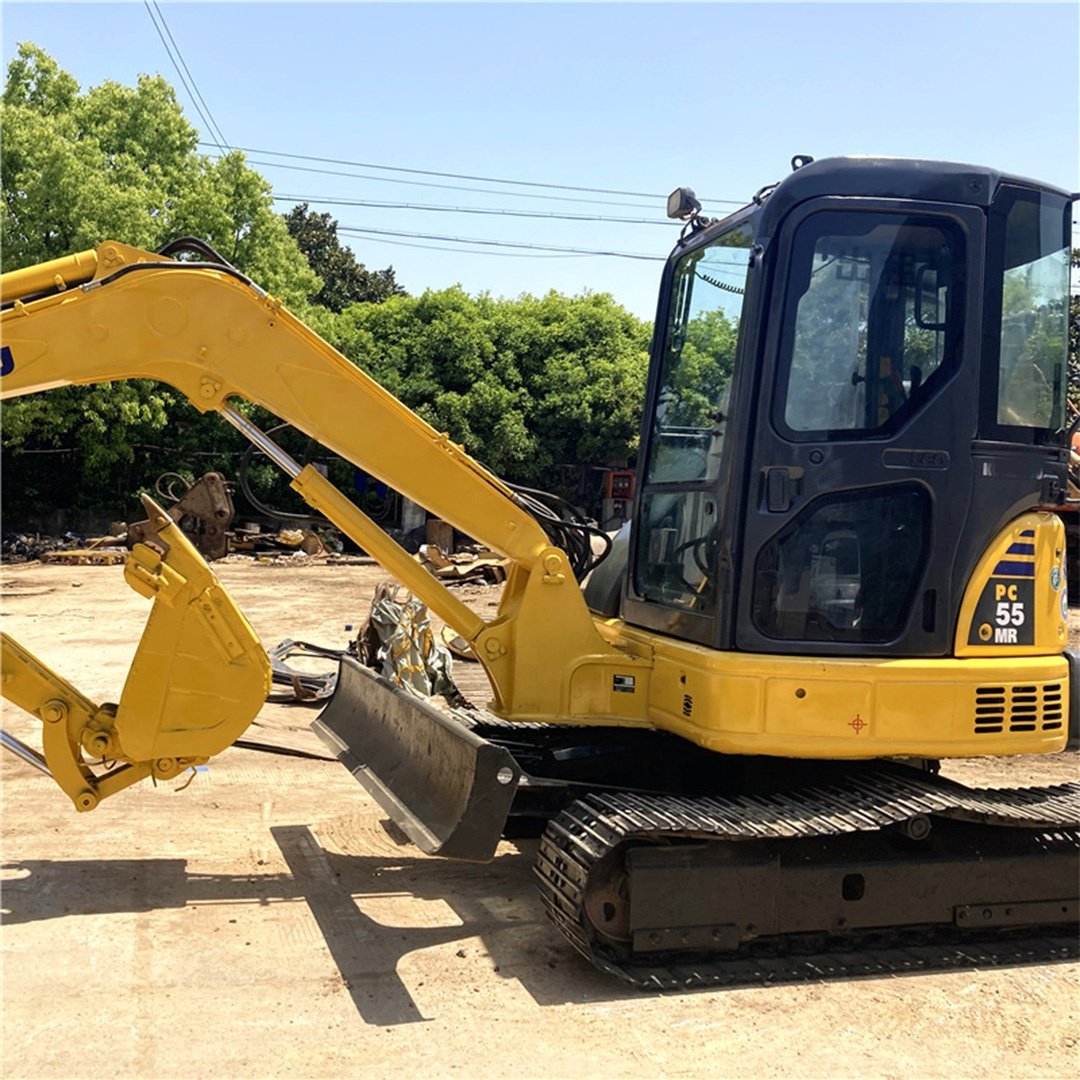 KOMATSU PC55 5.5TON Used Mini Excavator Construction Equipment Ready to Work for hot sale