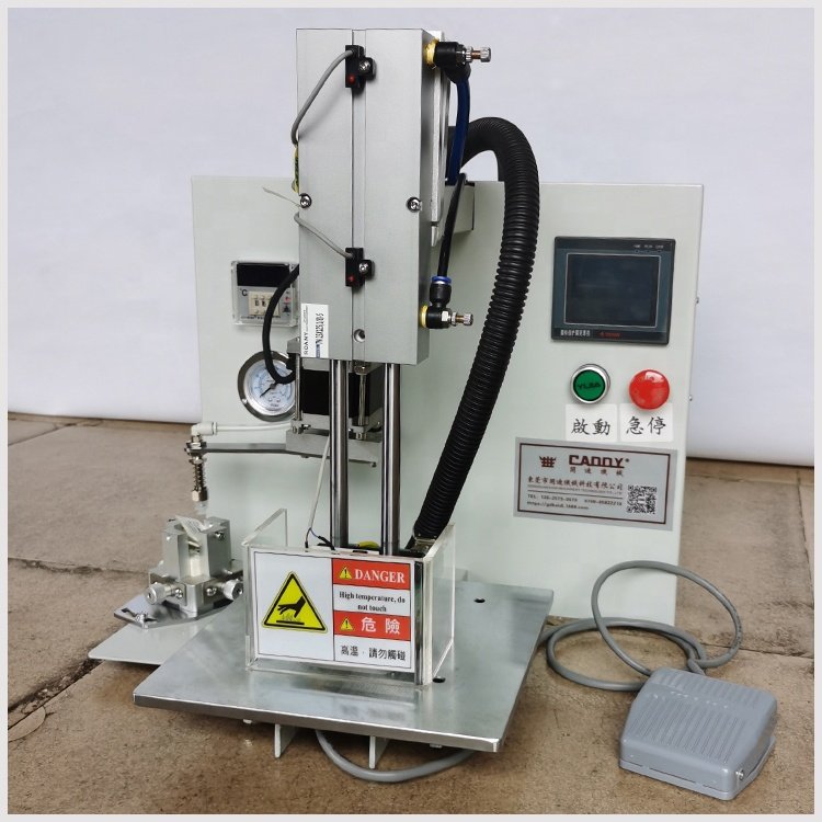 CADDY Multifunction Shoe Machines Automatic Label Hot Stamping Machine For Insole Tongue Making