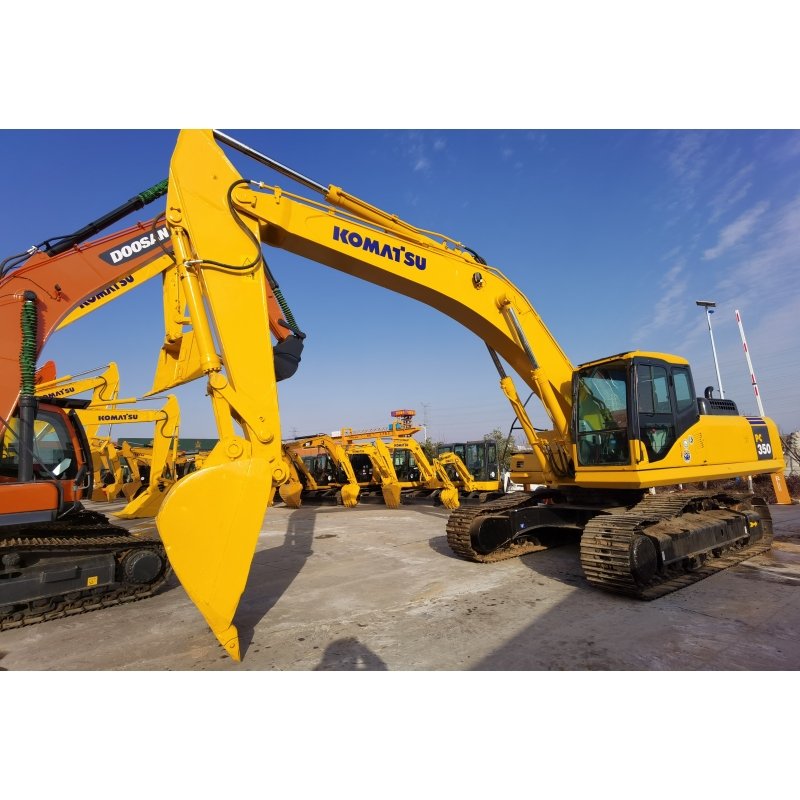 HOT SALE Used Japan Excavator 35ton Komatsu PC350 Big Size Komatsu Construction Machine