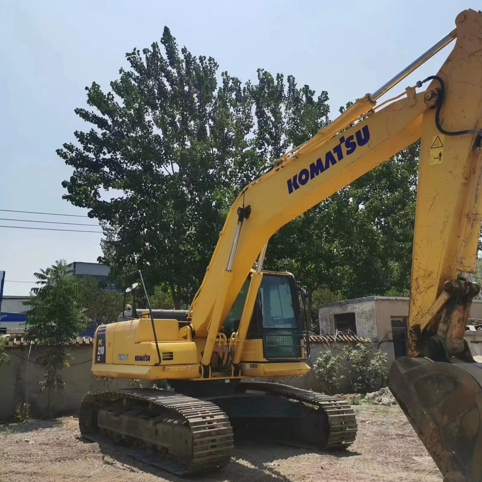 ACHIEVE Used Komatsu Pc210 Displacement 6.69 L New Design Premium Used Construction Machinery Standard Crawler Excavators