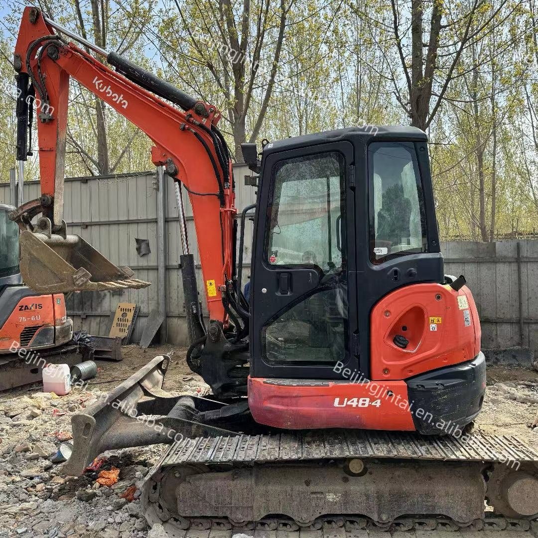 KUBOTA KXU48 4.8TON Crawler Excavator Used Earth Digger Machine Second-Hand KUBOTA KXU48 for Sale