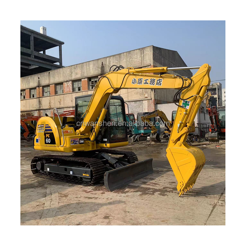 Used Komatsu Pc60-8 Excavator Second Hand Amphibious Earthmoving Machinery for Sale