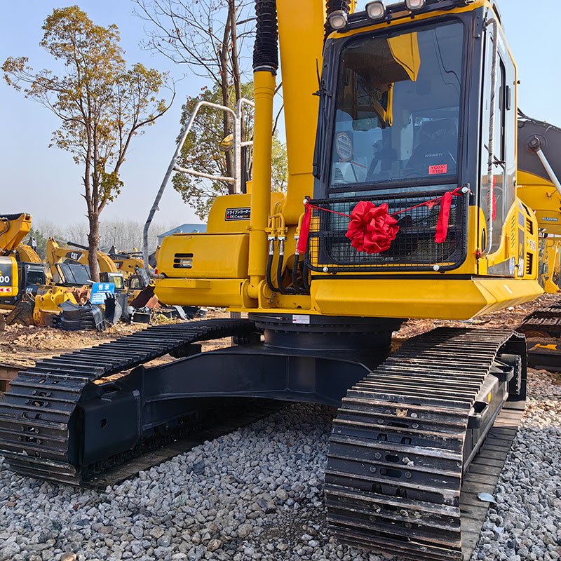 Japan used Komatsu PC200 excavator second hand Komatsu 200 20TON tracked crawler excavator earth moving digger excavadora