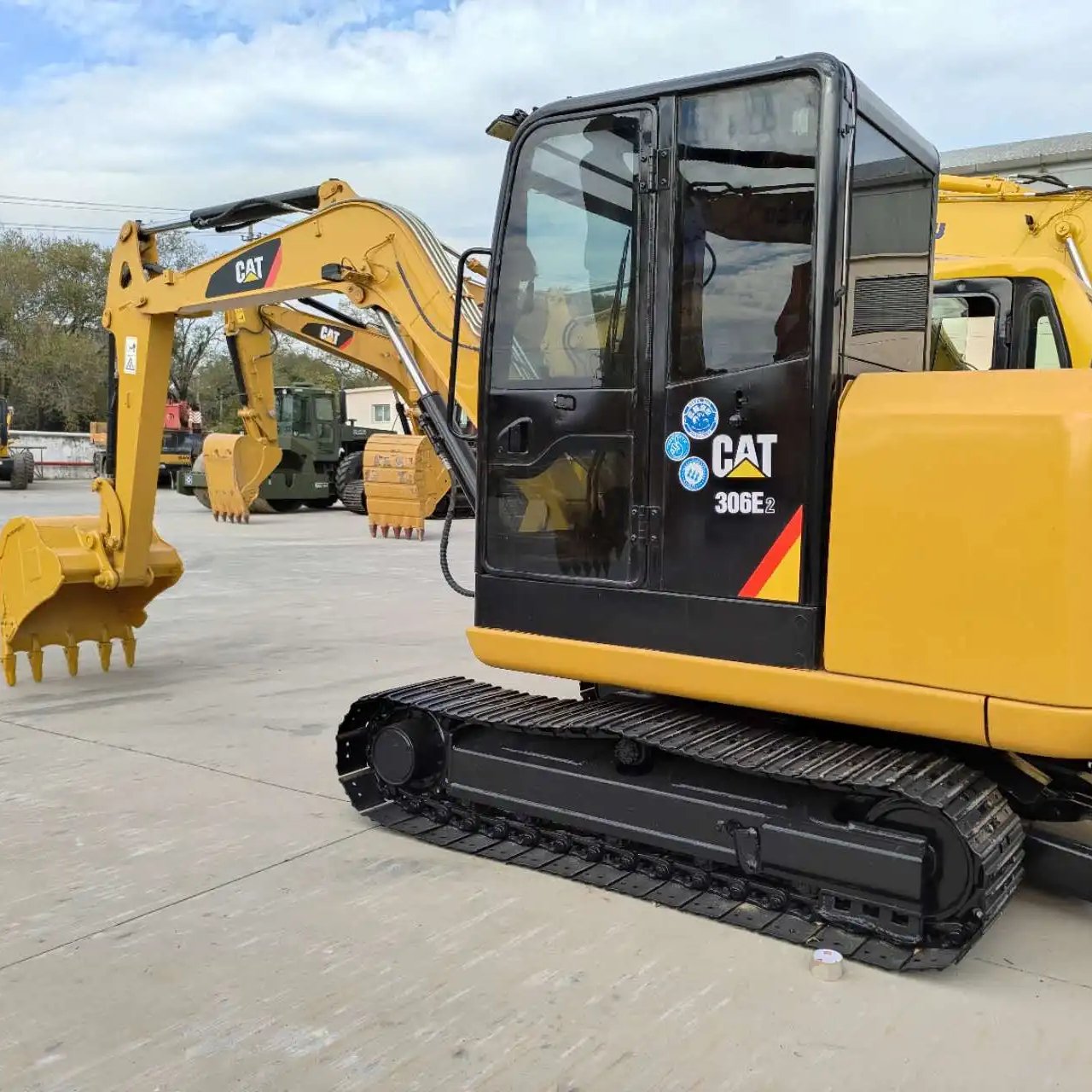 5.5Tons Used Mini Hydraulic CAT 305.5 Excavator Caterpillar 305.5E 306E for sale