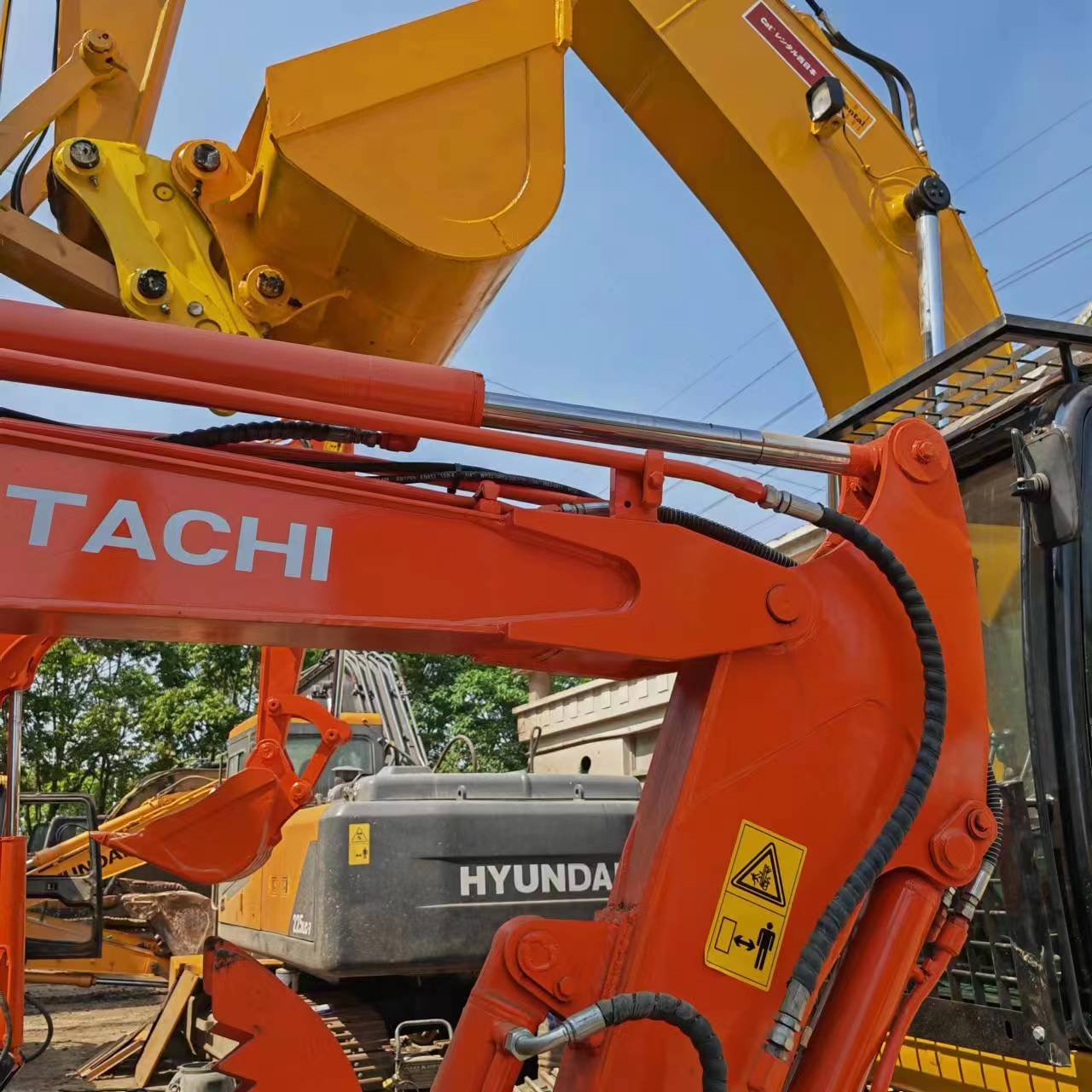 Used Excavator Hitachi Zx 35 Mini Digger Secondhand 3.5t Construction Machinery Original Equipment ZX 35 zx35