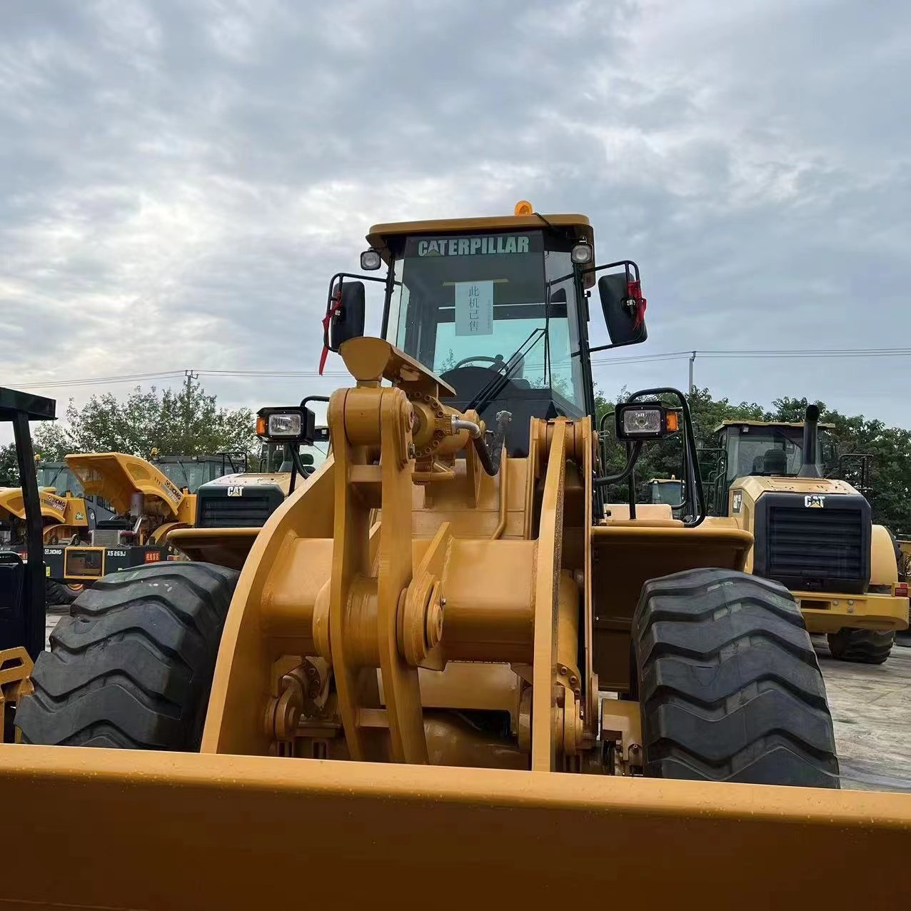 Used machinery front wheel loader Second-hand excavators 966h Wheel Loader For Sale