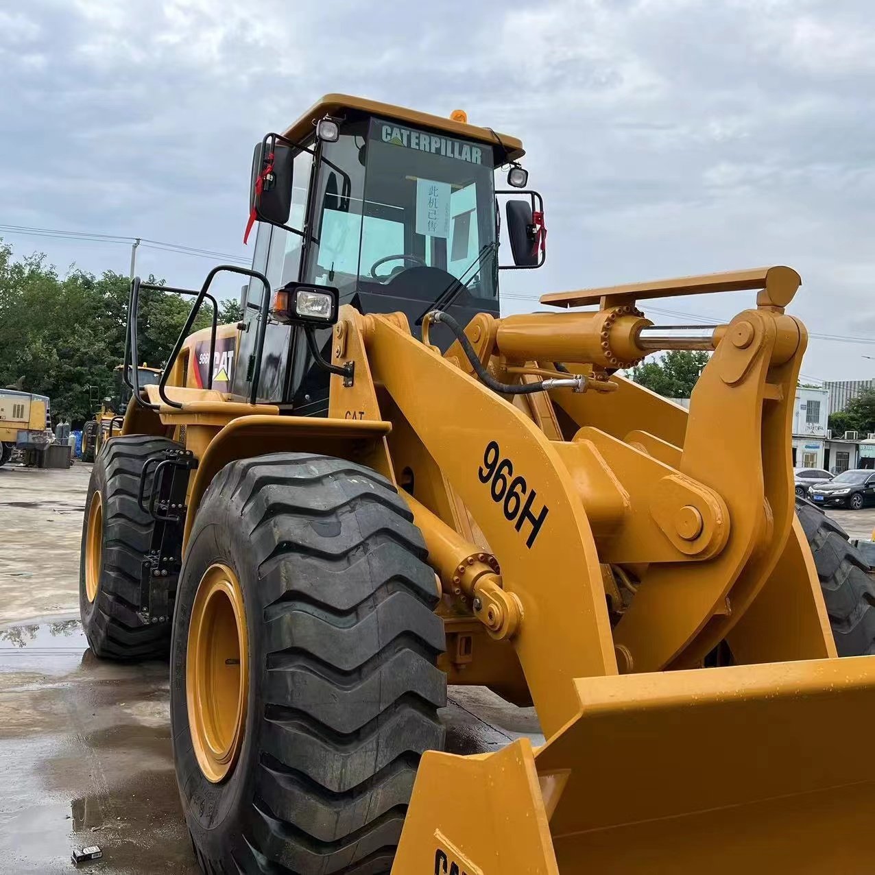 Used machinery front wheel loader Second-hand excavators 966h Wheel Loader For Sale