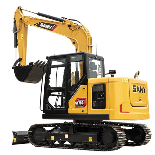 Sany 75C Pro Mini Excavator Low Price Construction Machinery with Gear Gearbox Bearing Used Sany 75C for Sale