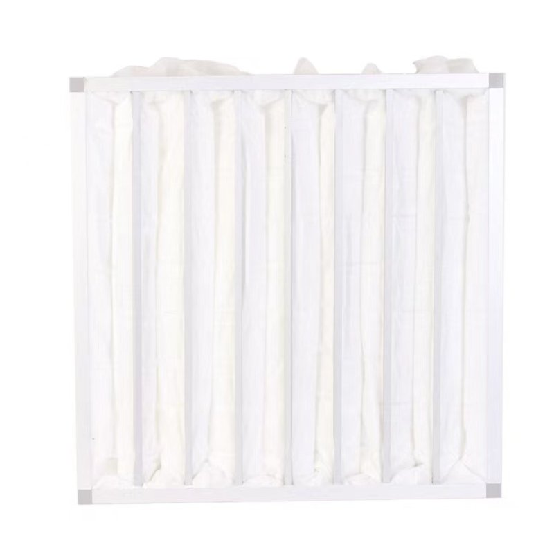 Factory Direct Supply F6 F7 F8 F9 Customized Efficiencies Pocket Filter For Industrial HCAV System with High Quality