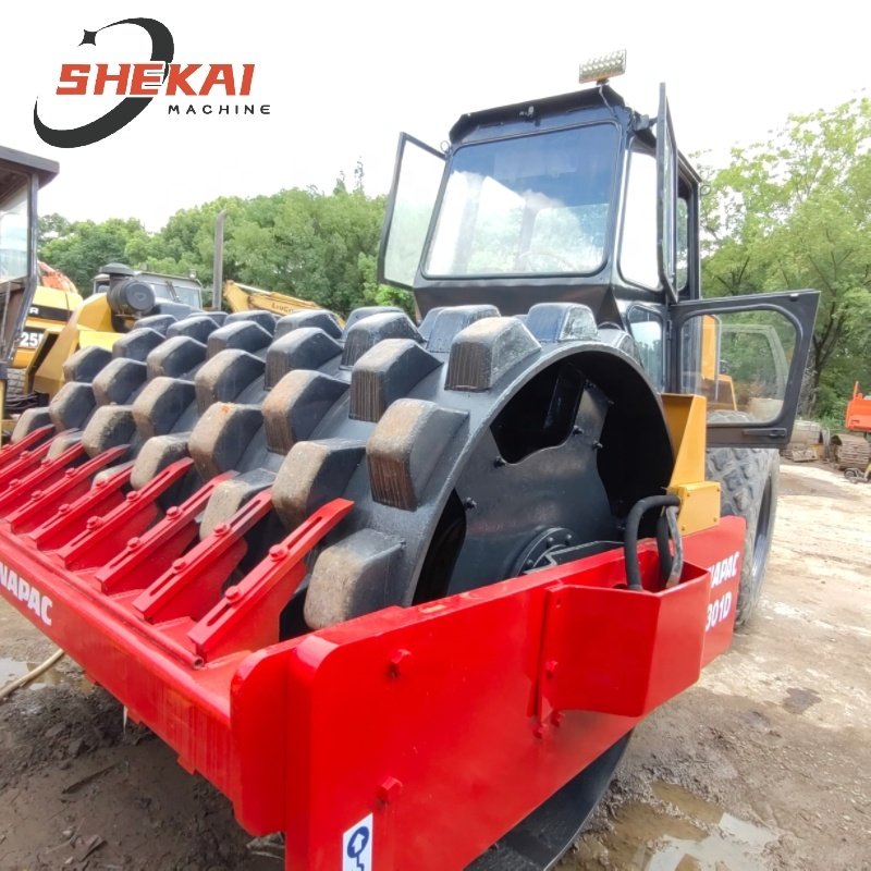 Used Machine Dynapac CA301D Road Roller In Shanghai