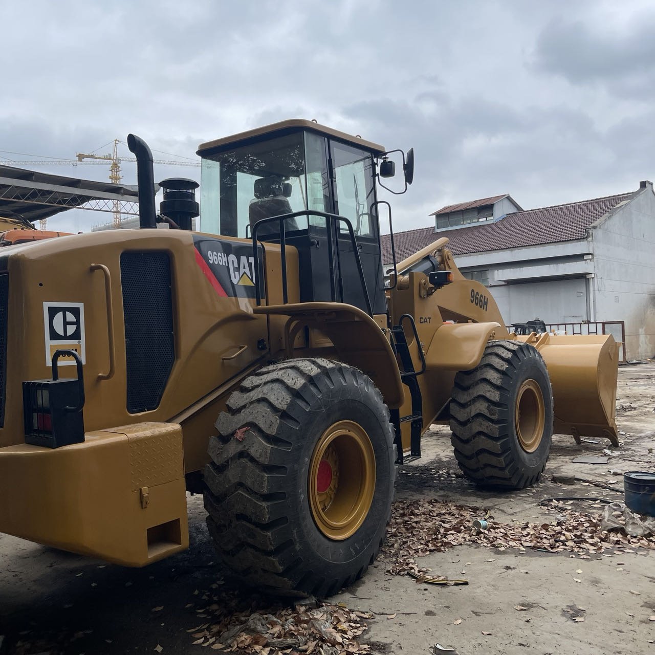 Caterpillar Get the CAT 966H wheel loader featuring robust build quality and advanced hydraulics ensuring maximum efficiency
