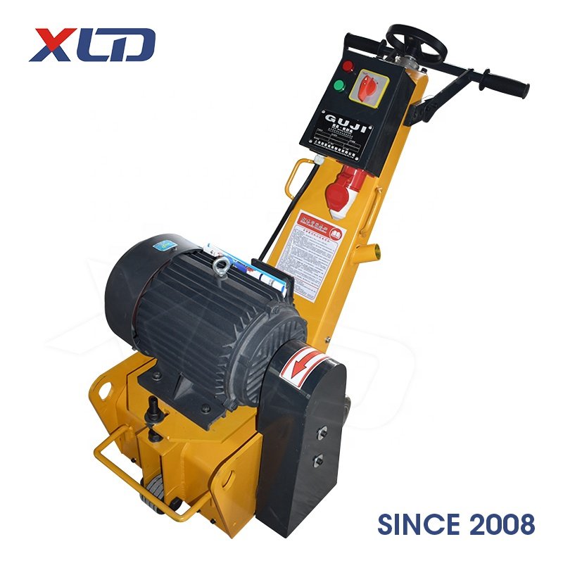 Widely Used In Thailand XLD250 Concrete floor road grooving scarifier milling machine