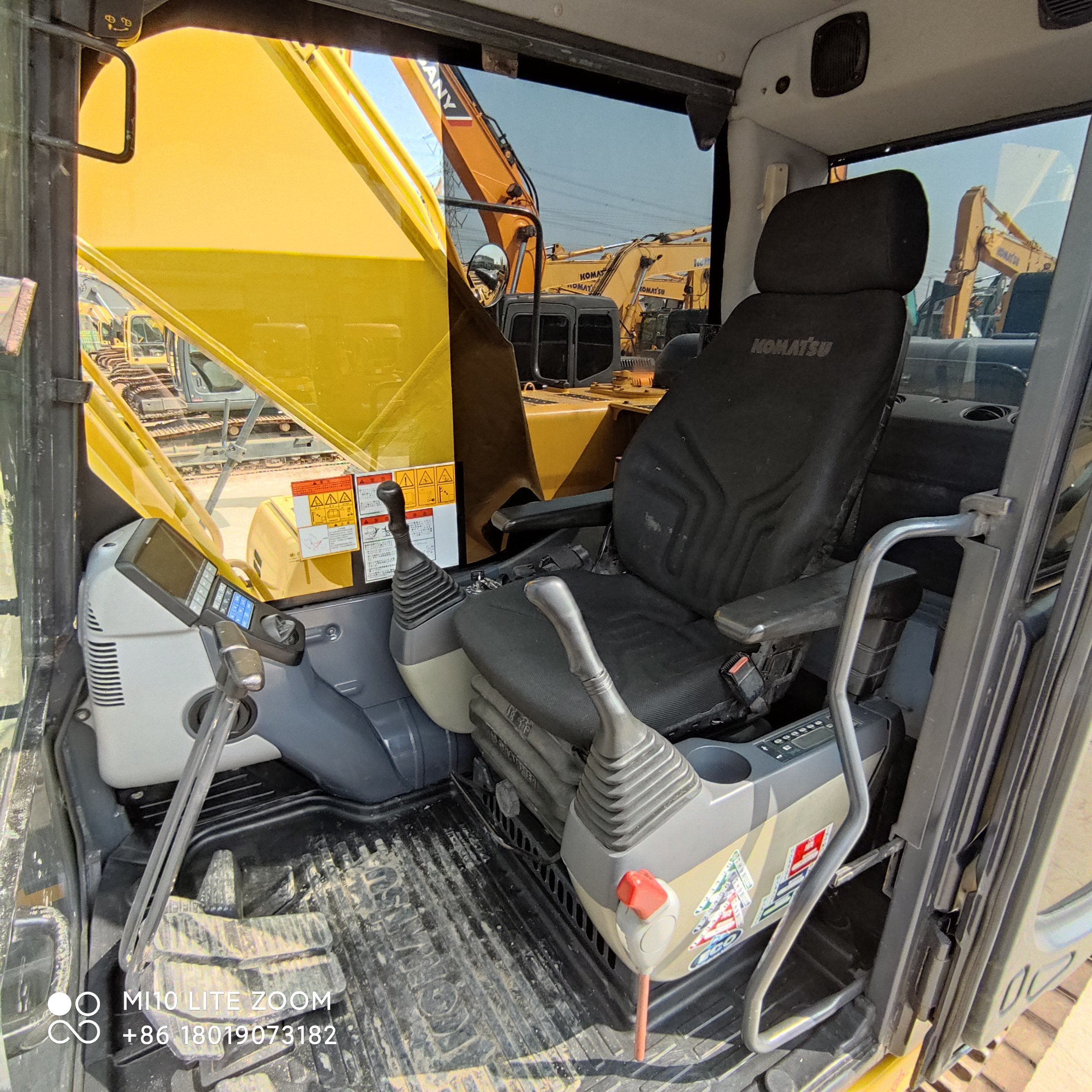 Used japan komatsu excavator PC200-8 in good condition PC55 PC60 PC78US etc on sell
