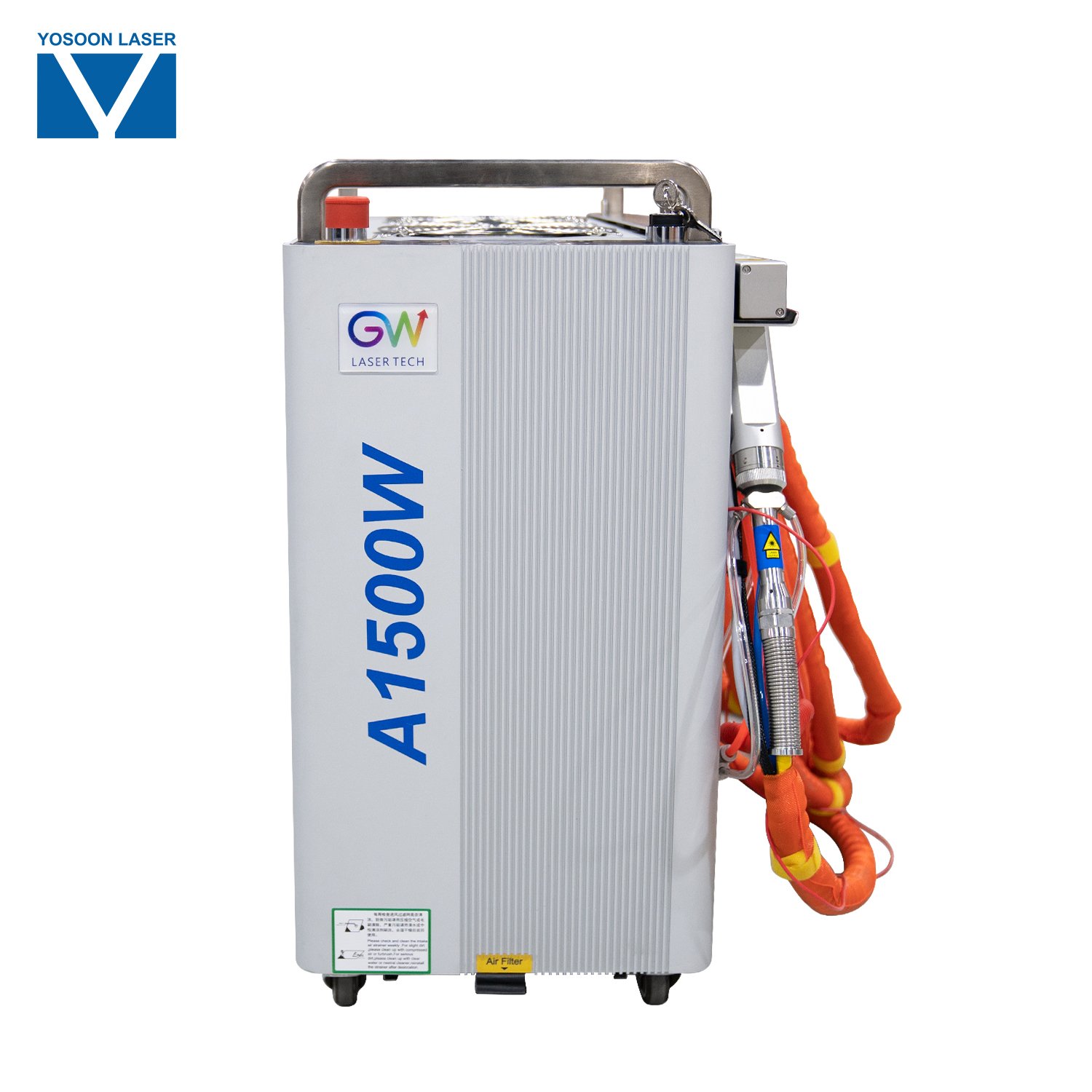 2024 best aircooled tube laser welding machine portable 700w 1200w 1500w handheld laser welding machine for mold repair